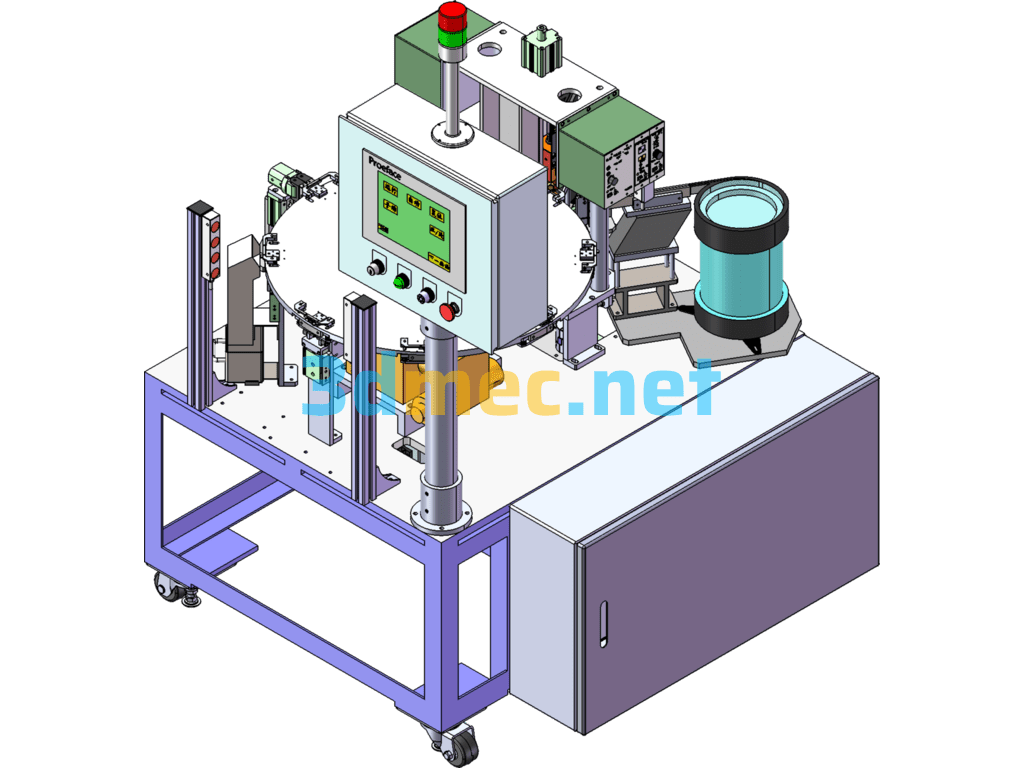 Welding Machine Designed And Manufactured In Japan - 3D Model SolidWorks Free Download