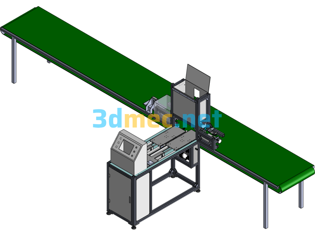 Umbilical Cord Automatic Dosing And Rolling Machine - 3D Model SolidWorks Free Download