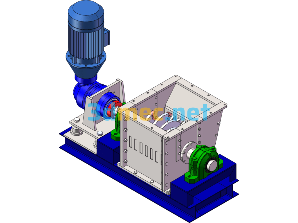 Grinder - 3D Model SolidWorks Free Download