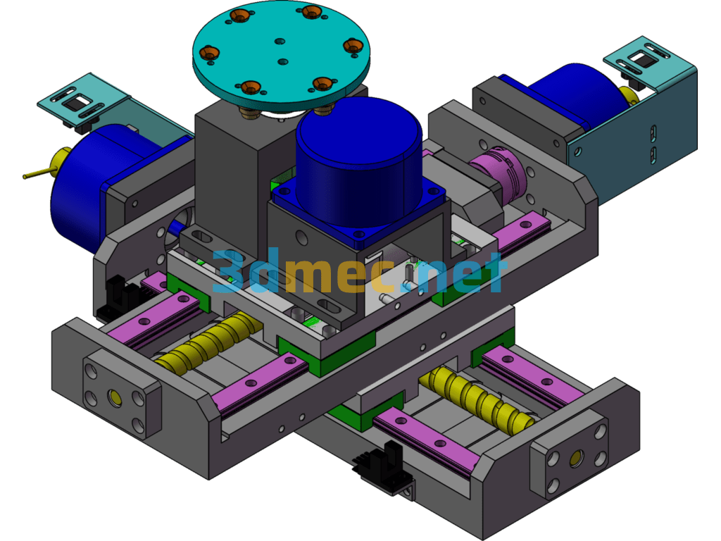 IC Bonding Machine - 3D Model SolidWorks Free Download