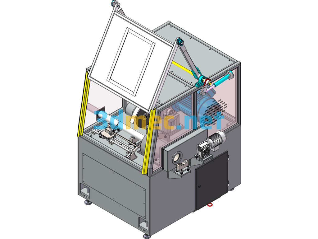 Automatic Special Cutting Machine (SW Model) - 3D Model SolidWorks Free Download