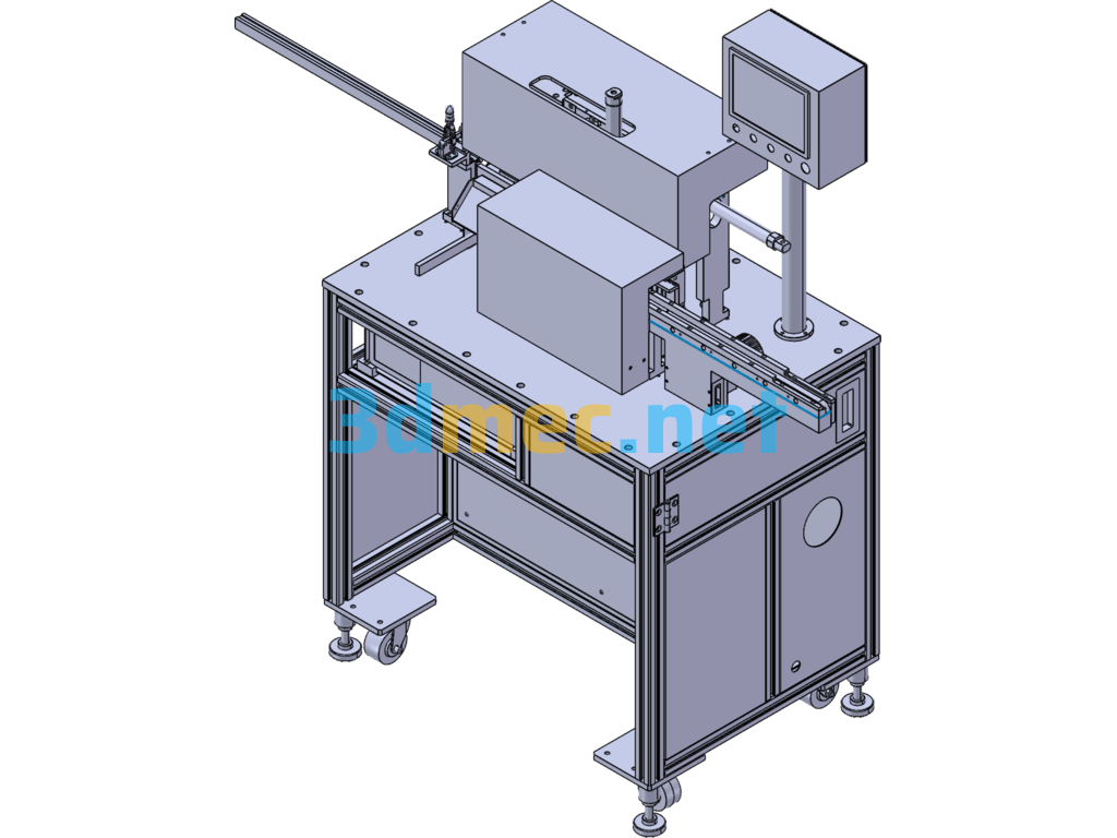 Electronic Components Performance Testing Machine - 3D Model SolidWorks Free Download