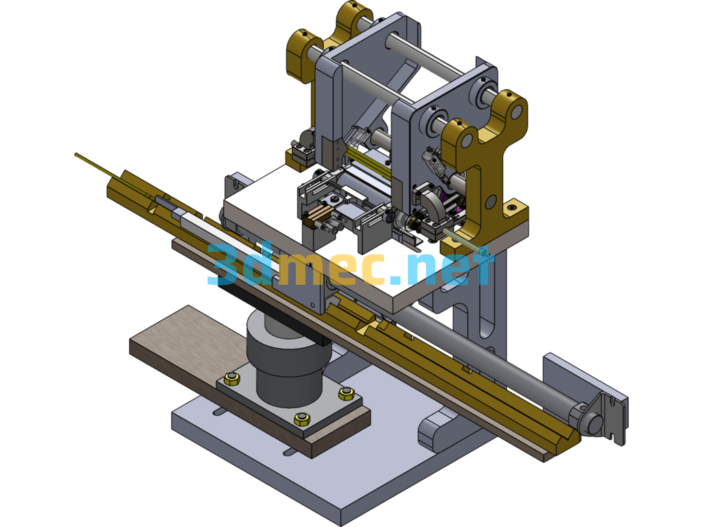 Forming Tube Length Measuring Instrument - 3D Model SolidWorks Free Download