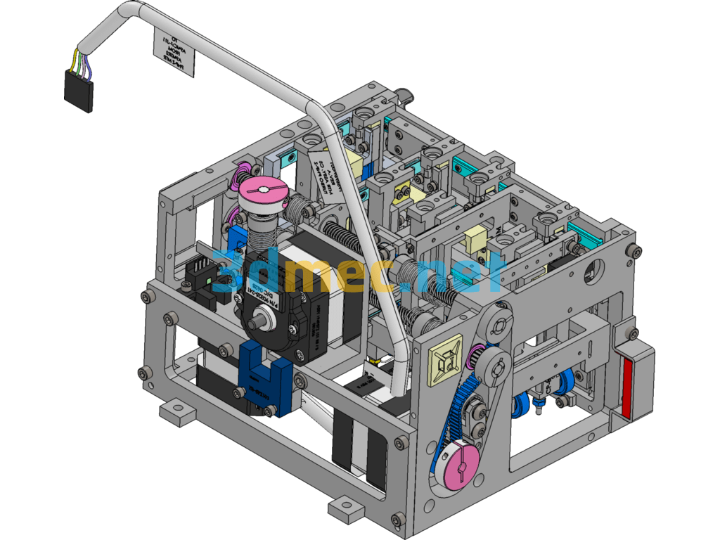 Three-Axis Universal Robot - 3D Model SolidWorks Free Download