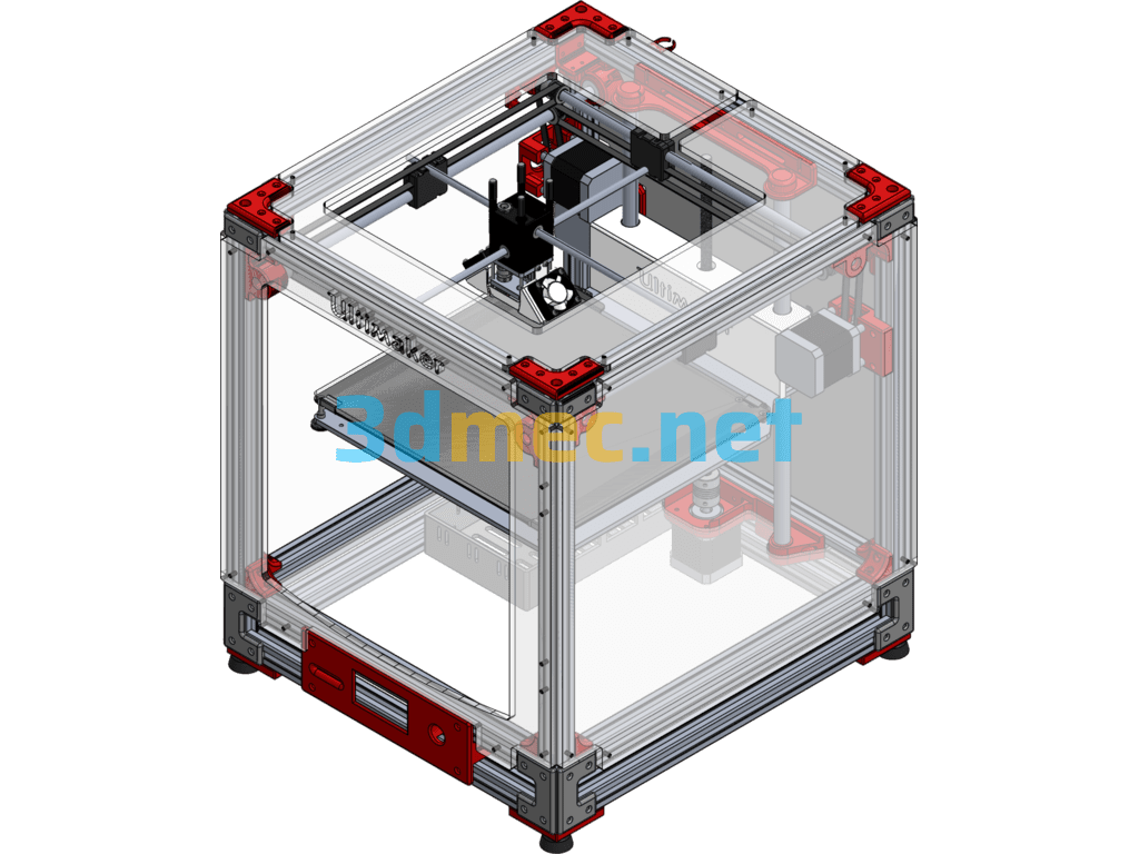 Ultimaker 3D Printer - 3D Model SolidWorks Free Download