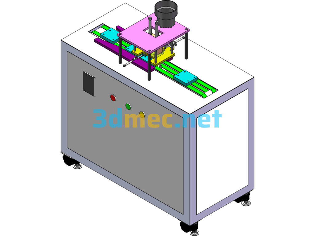 Non-Standard Punch Assembly Machine Equipment (3D Model + Proposal + Quotation) - 3D Model SolidWorks Free Download