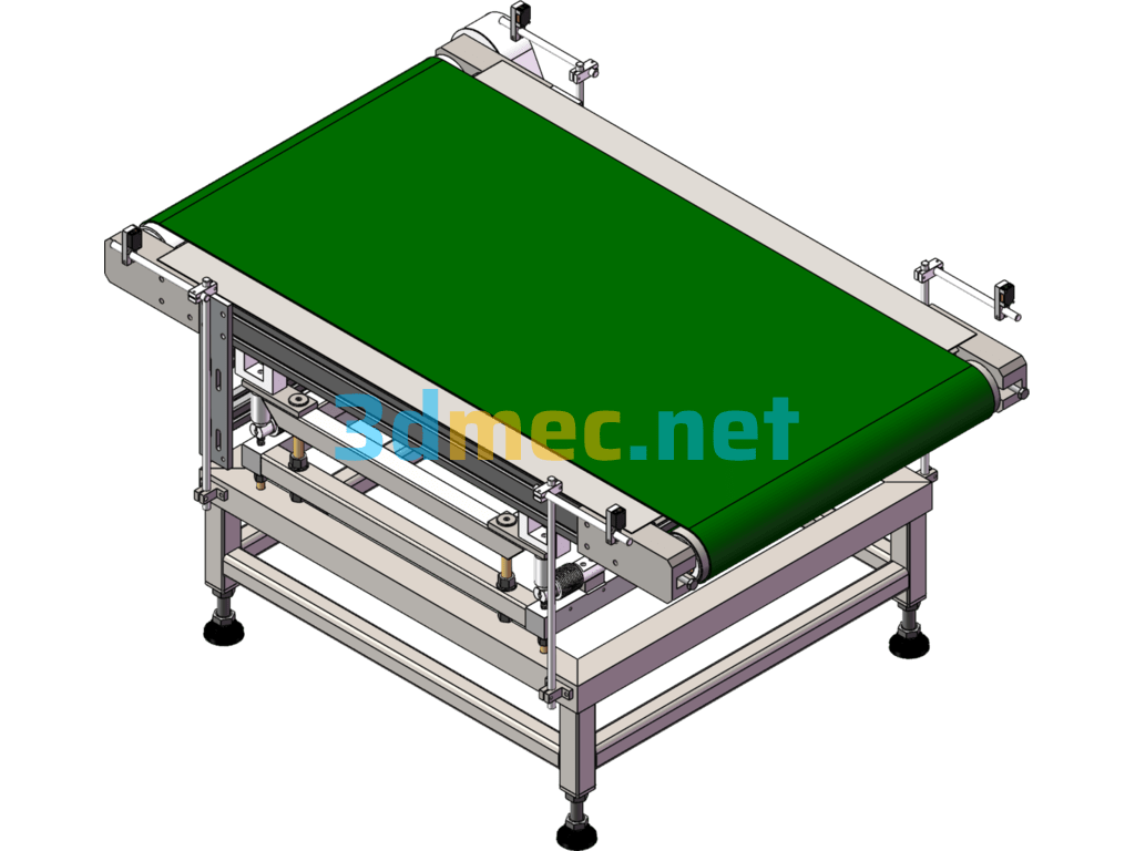 Automatic Checkweigher, Weight Sorter - 3D Model SolidWorks Free Download