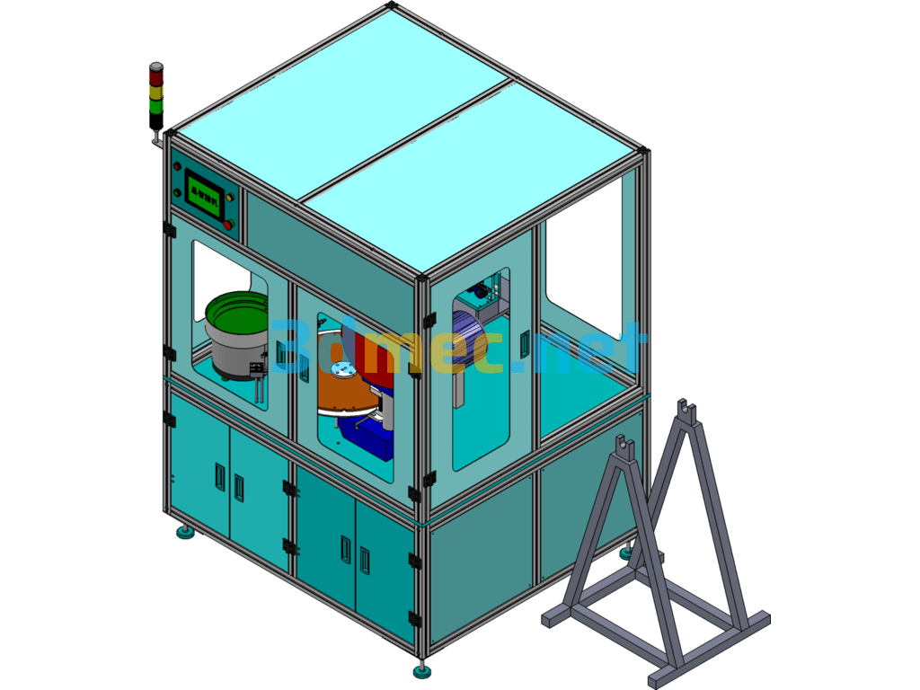 Spark Plug Filling Machine, Non-Standard Automation Equipment - 3D Model SolidWorks Free Download