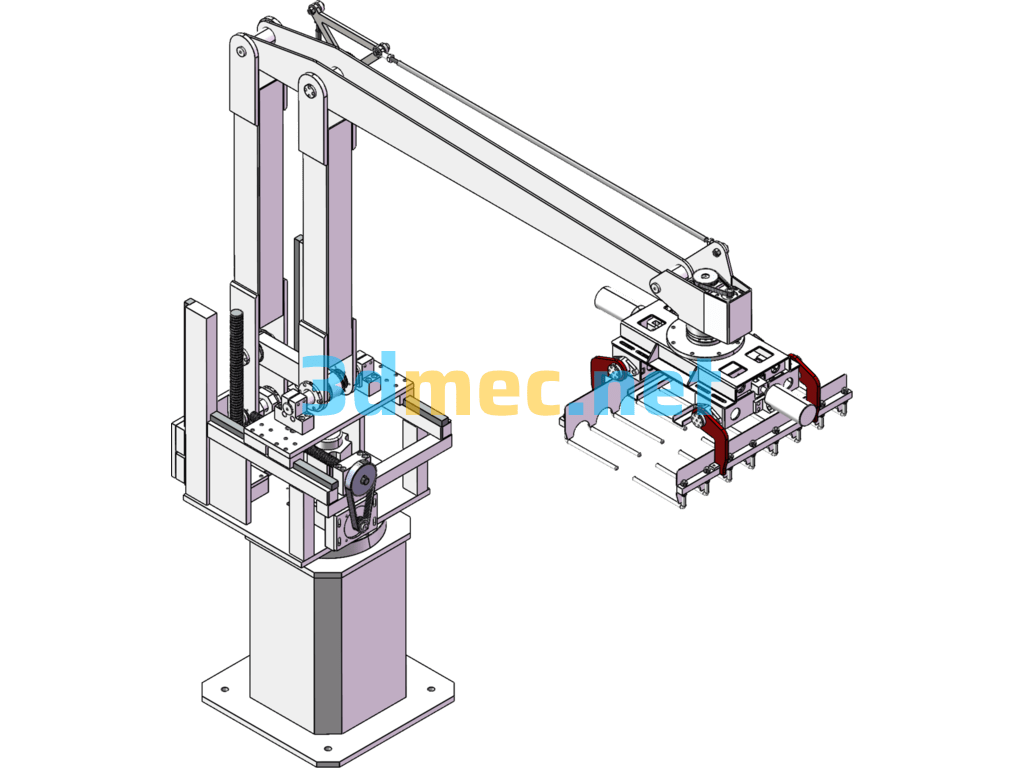 Palletizing Robot Manipulator - 3D Model SolidWorks Free Download