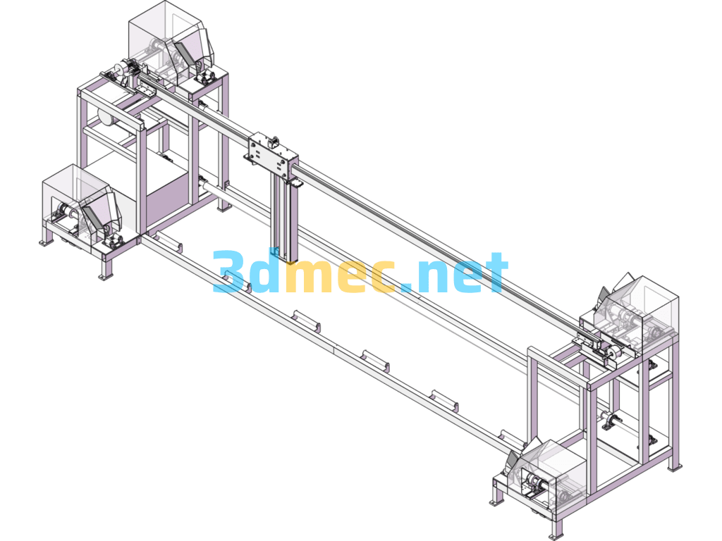 Automatic Cleaning Machine, Cloth Washing Machine - 3D Model SolidWorks Free Download