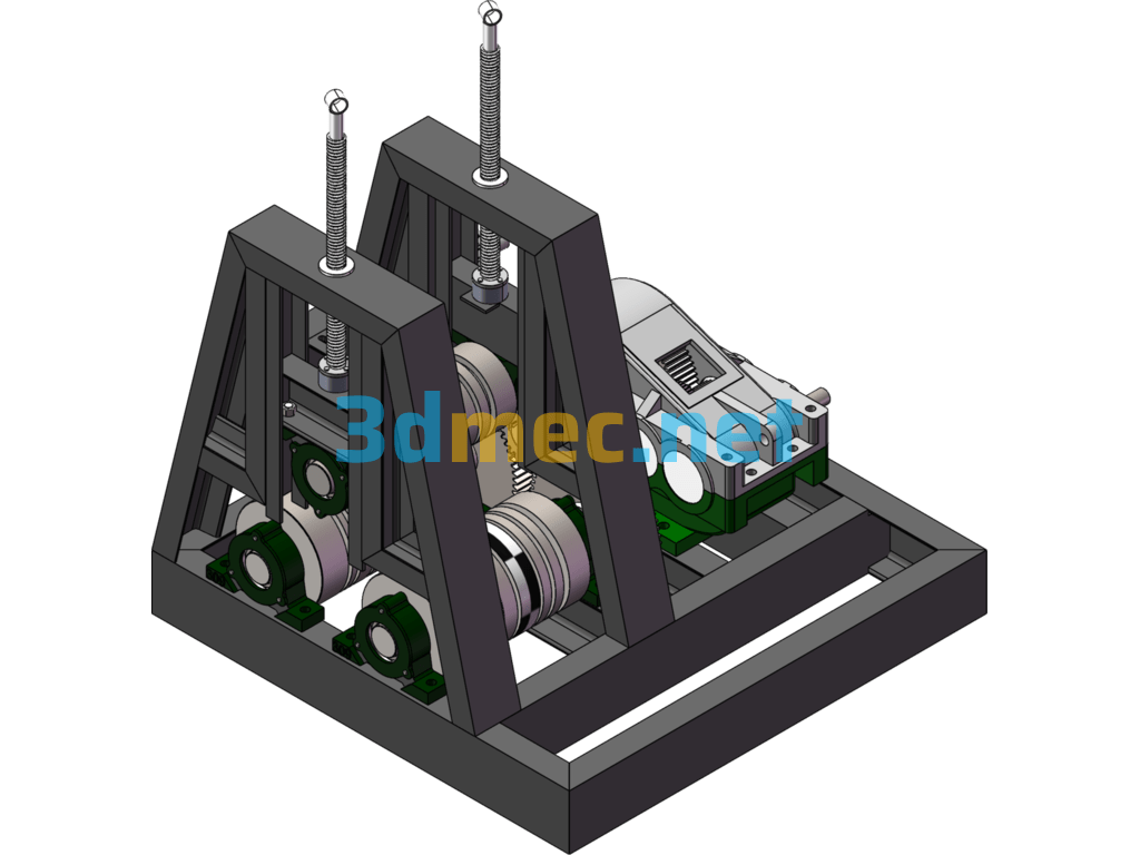 Arc Bending Machine - 3D Model SolidWorks Free Download