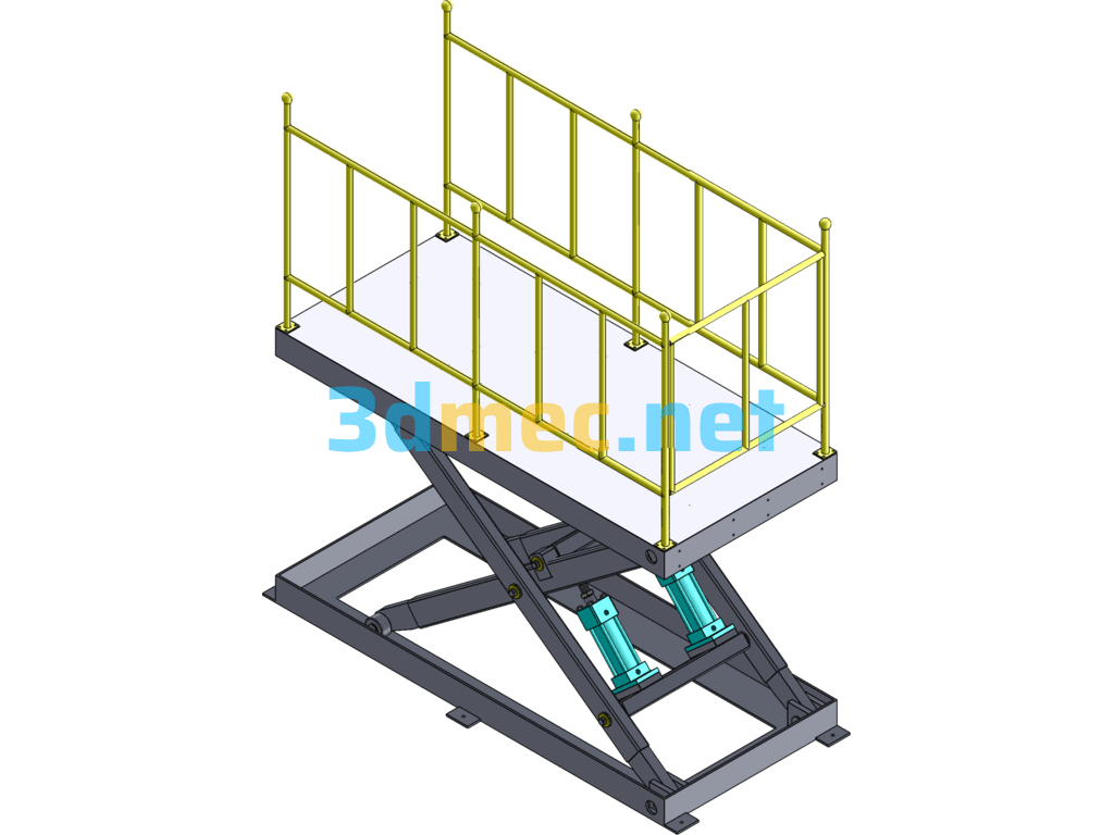 Large Welding Positioner, Welding Auxiliary Machine - 3D Model SolidWorks Free Download