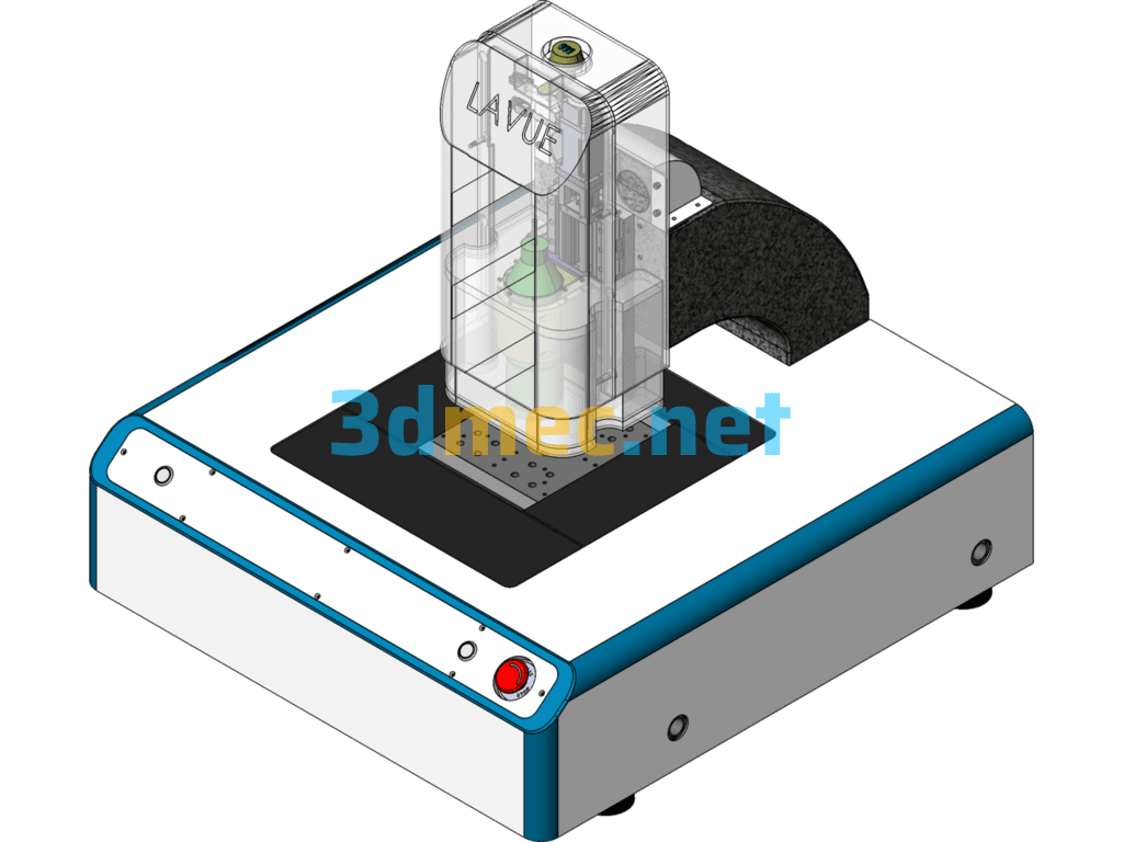 Mobile Phone Casing Height Detection Equipment - 3D Model SolidWorks Free Download