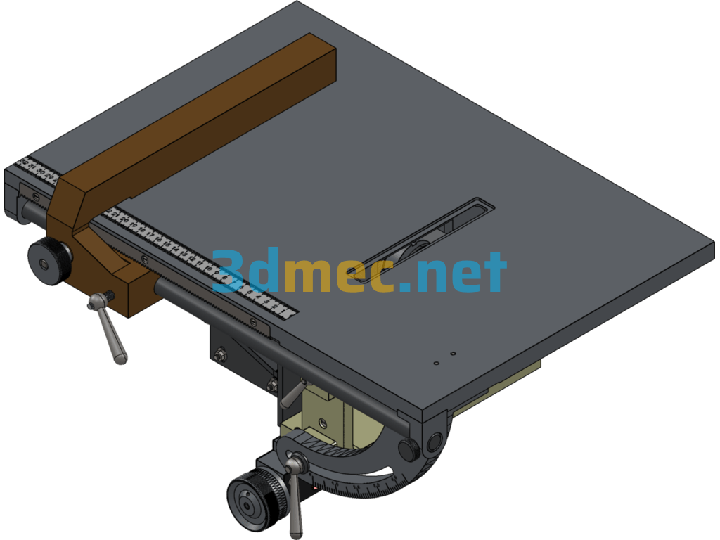 Circular Saw - 3D Model SolidWorks Free Download