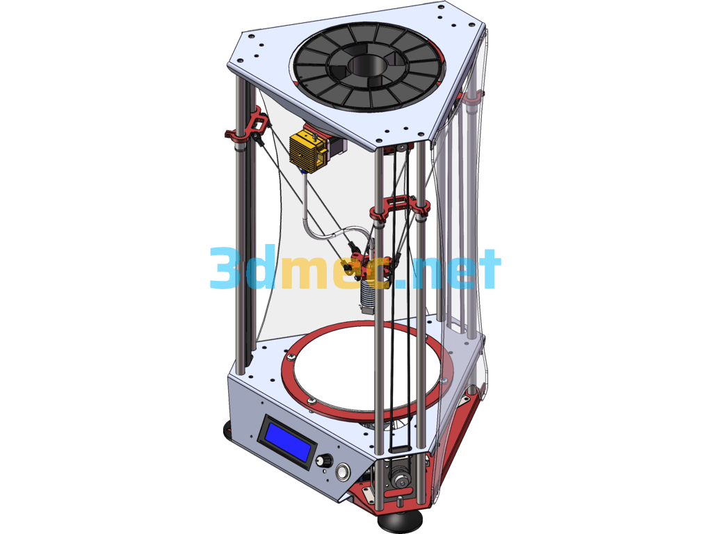 3D Printer - 3D Model SolidWorks Free Download