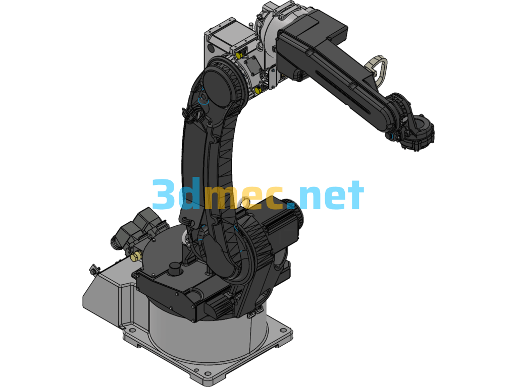 Panasonic Robot TM-1400. - 3D Model SolidWorks Free Download