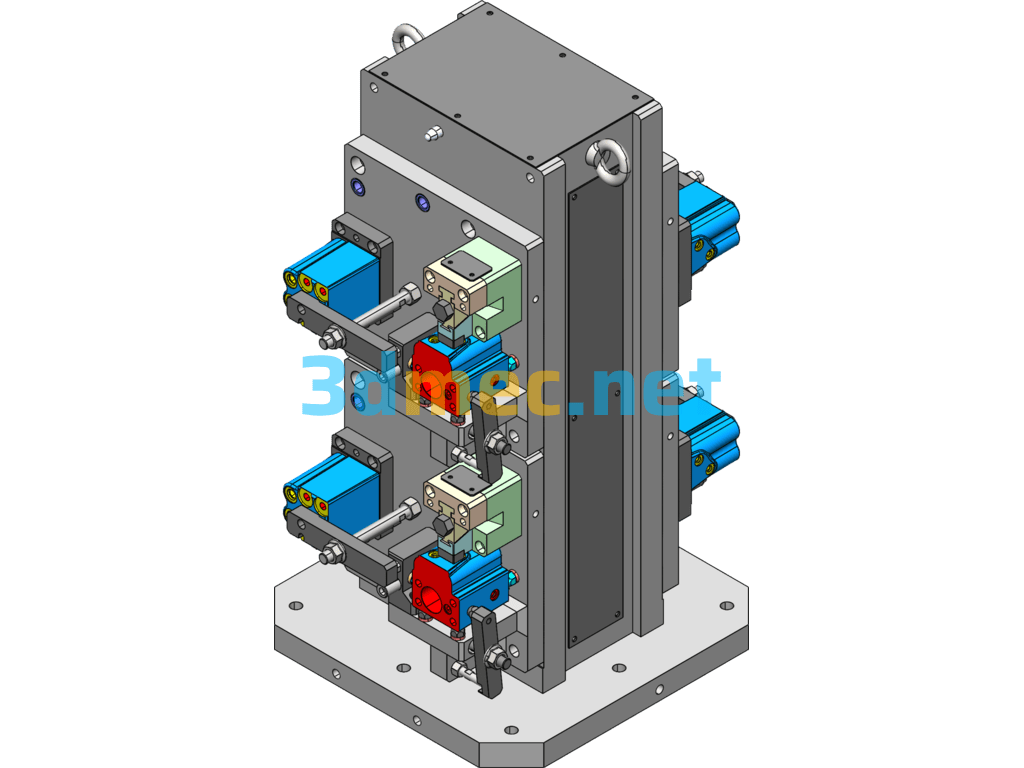 Valve Body Fixture Assembly Drawing - 3D Model SolidWorks Free Download