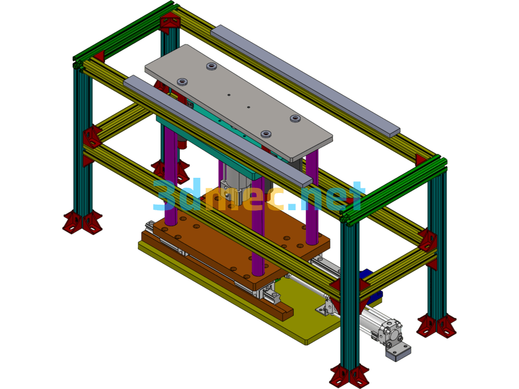 Automatic Mobile Rack - 3D Model SolidWorks Free Download