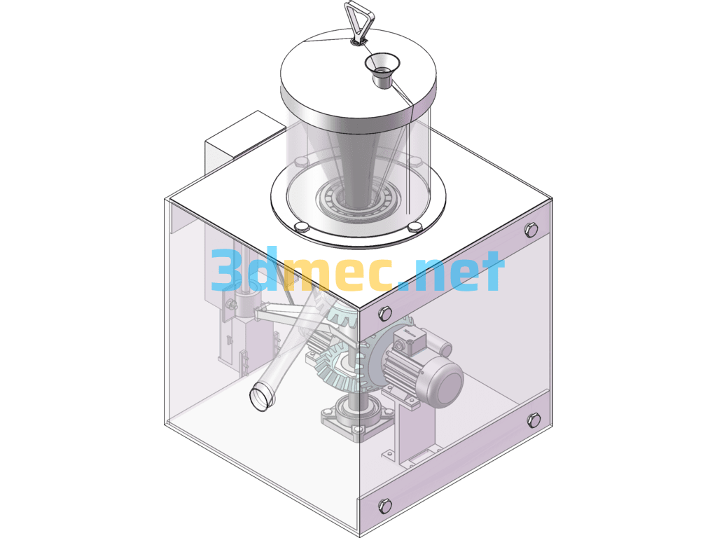 Garlic Press - 3D Model SolidWorks Free Download