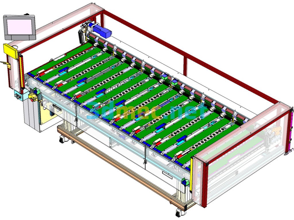 Automated Production Equipment - 3D Model SolidWorks Free Download