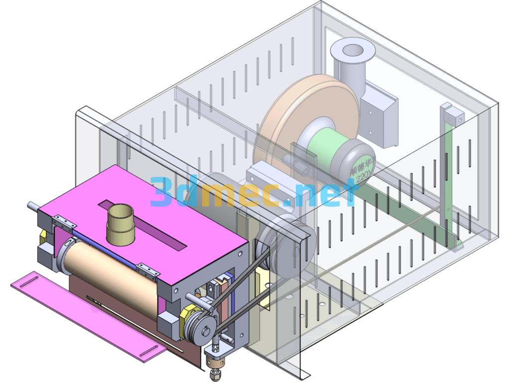 Microdermabrasion Machine - 3D Model SolidWorks Free Download