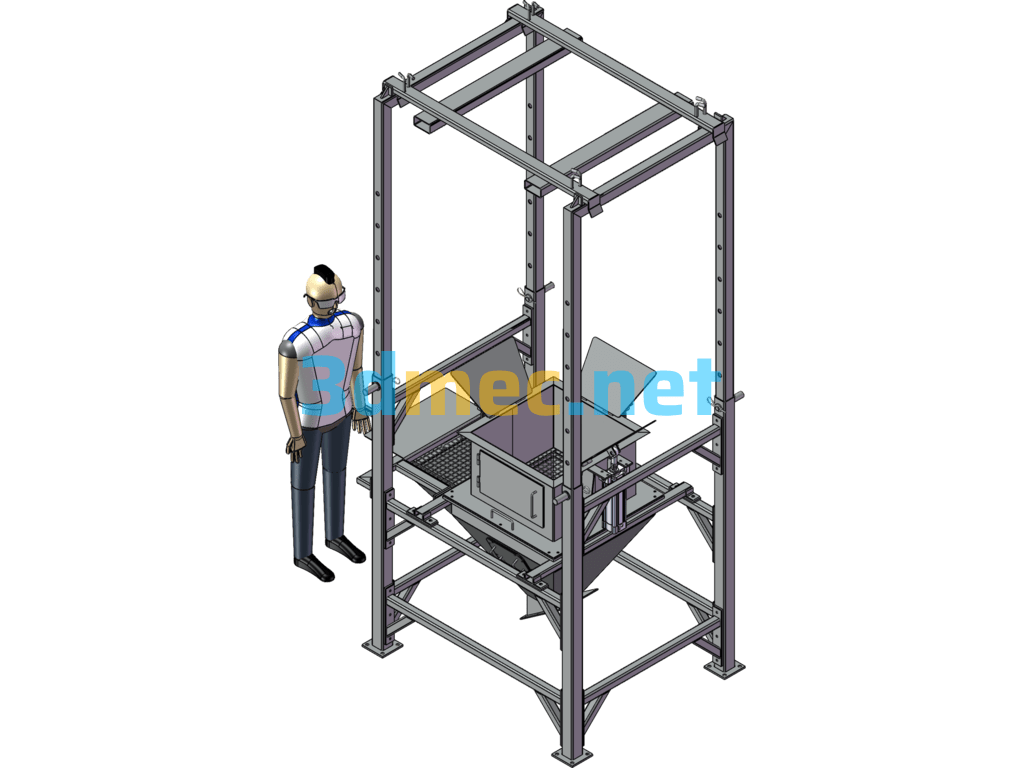 Fully Automatic Filter Equipment - 3D Model SolidWorks Free Download