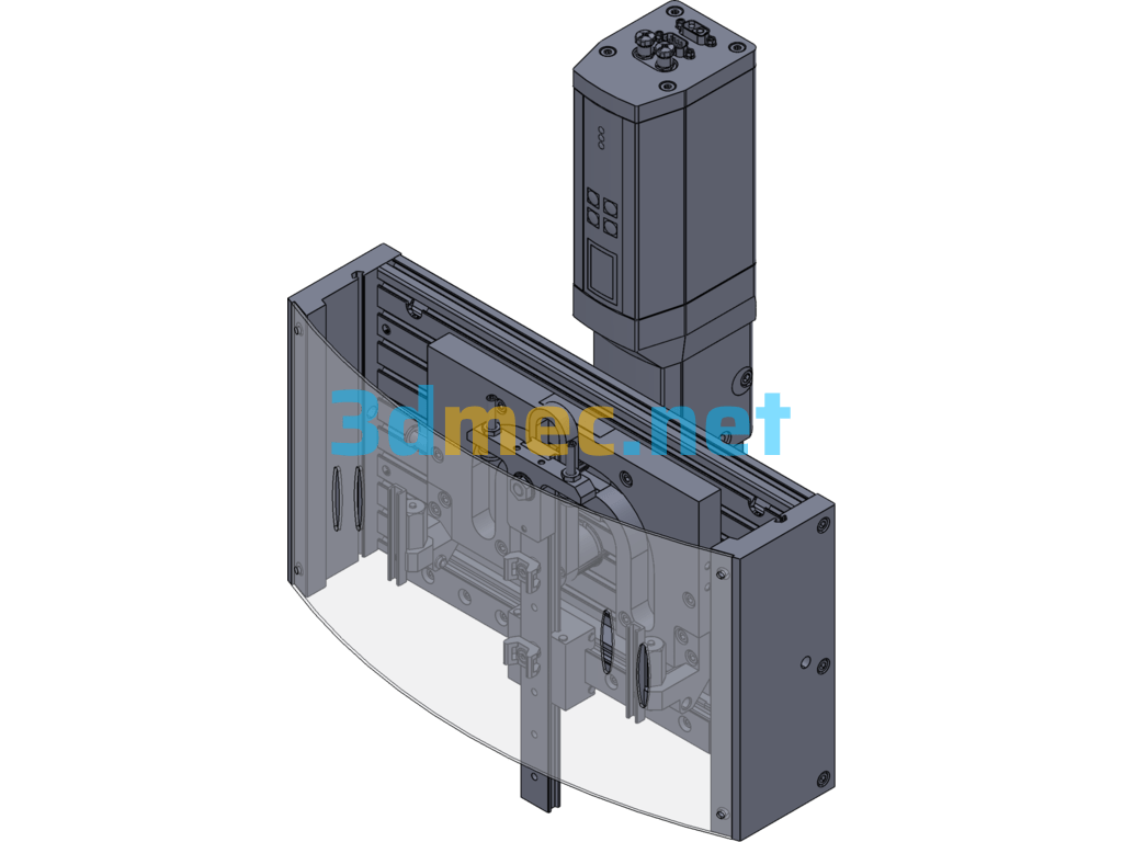 Electronic Product Fast Fixture Manipulator, Up And Down Fast Manipulator - 3D Model SolidWorks Free Download