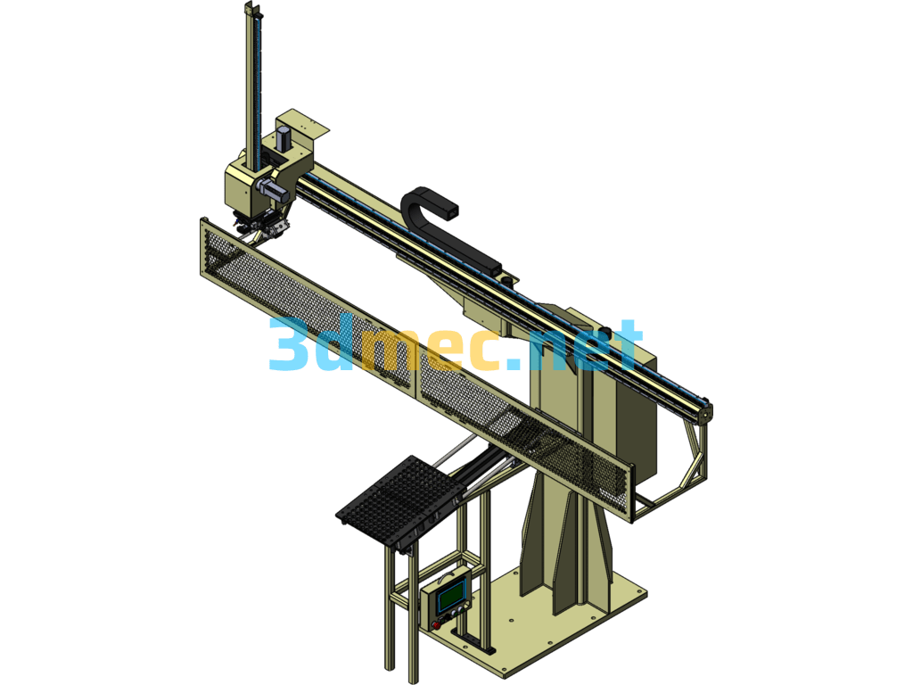 Product Drawings Of Punch Manipulators And Non-Standard Mechanical Equipment - 3D Model SolidWorks Free Download