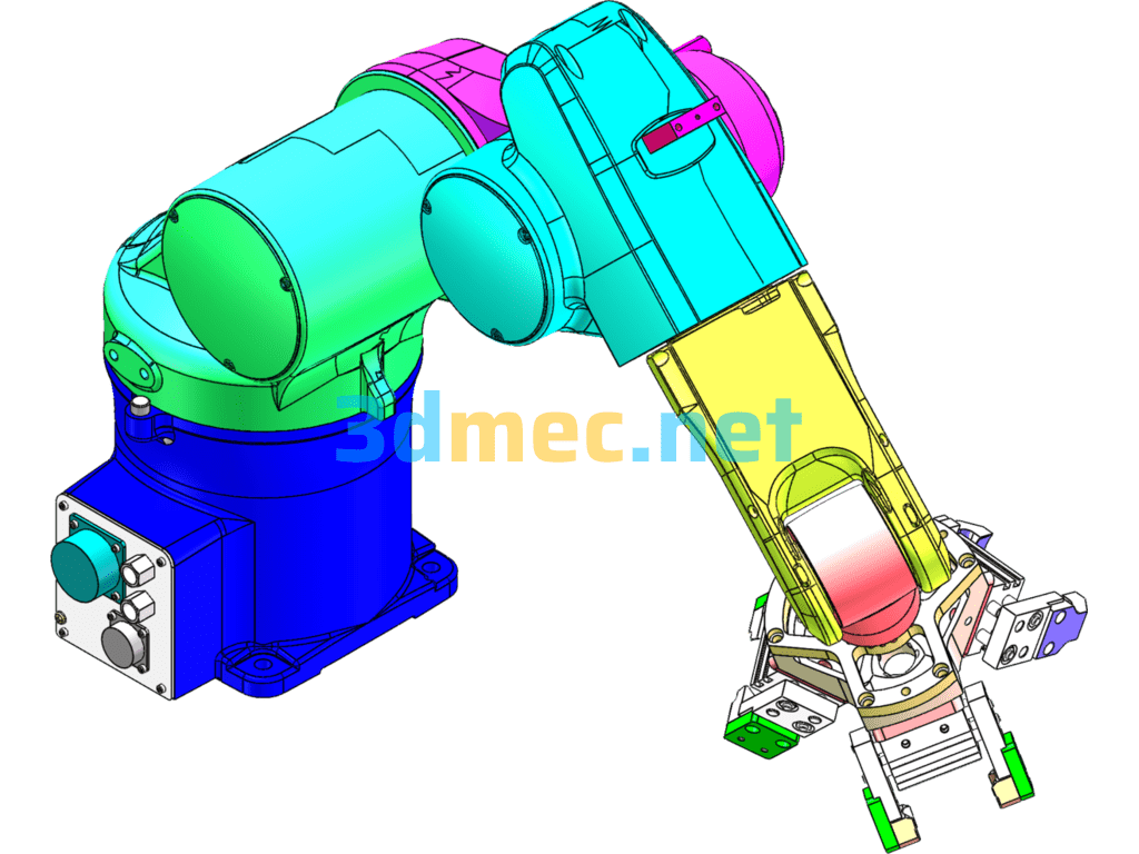 VS-G Series Six-Axis Robot - 3D Model SolidWorks Free Download