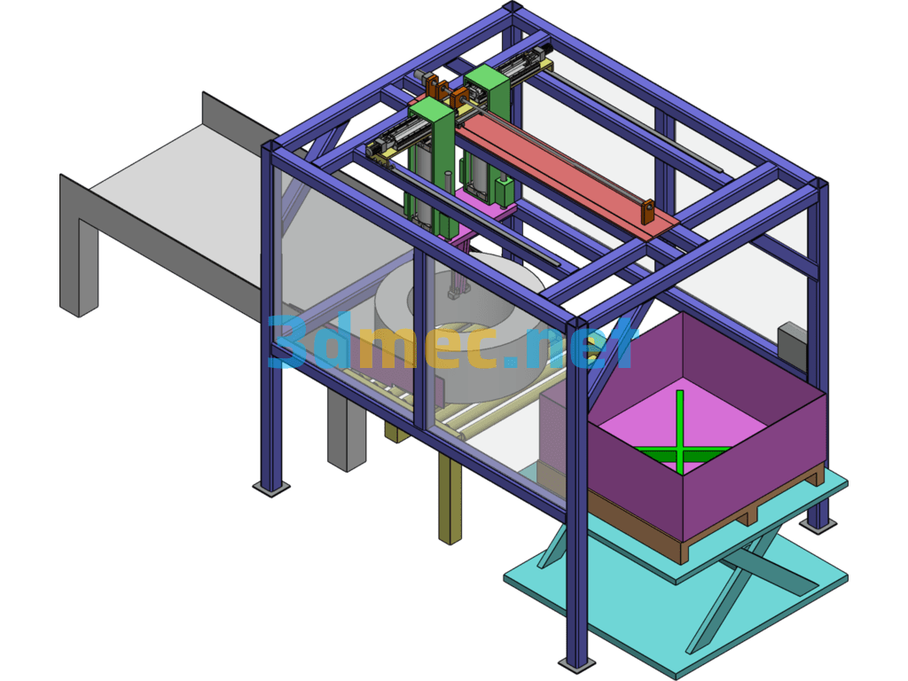 SKF Automatic Bearing Transporter - 3D Model SolidWorks Free Download