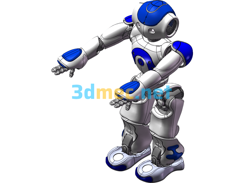 NAO Robot - 3D Model SolidWorks Free Download