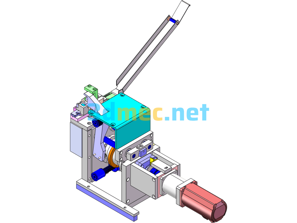 Classic Cam Pin Mechanism - 3D Model SolidWorks Free Download