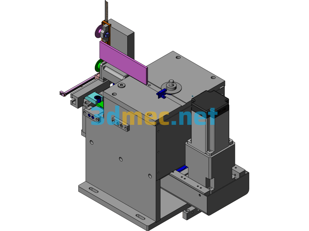 Cam Pin Insertion Machine - 3D Model SolidWorks Free Download