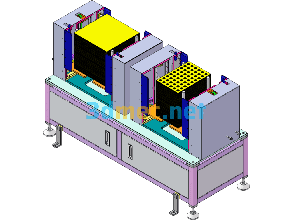 Pallet Lift - 3D Model SolidWorks Free Download