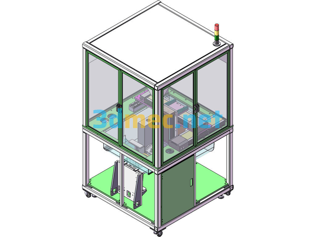 Grinding Equipment - 3D Model SolidWorks Free Download