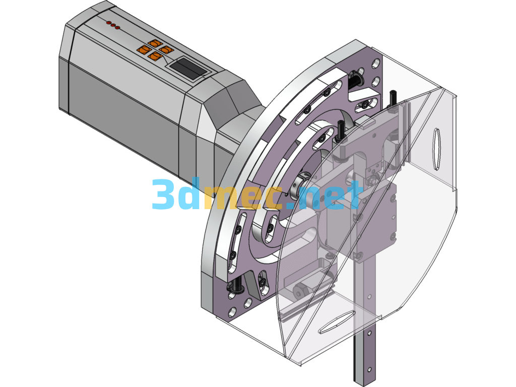 Angle Type Fast Manipulator (Detailed New Cam Mechanism) - 3D Model SolidWorks Free Download