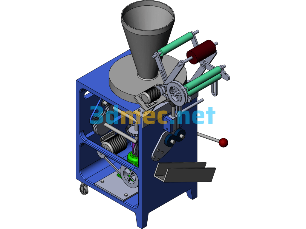 Sealing Machine - 3D Model SolidWorks Free Download