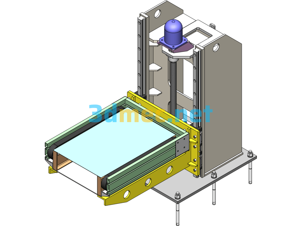 Hoist And Elevator Models - 3D Model SolidWorks Free Download