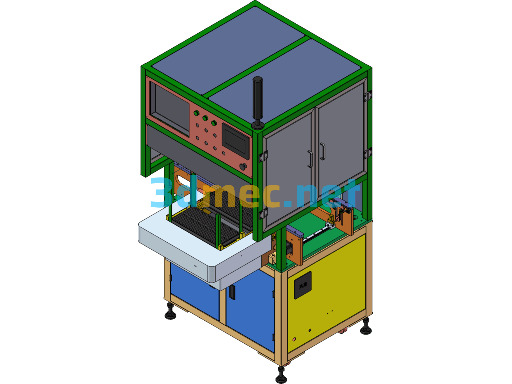 Automatic DIMM Insertion Machine - 3D Model SolidWorks Free Download