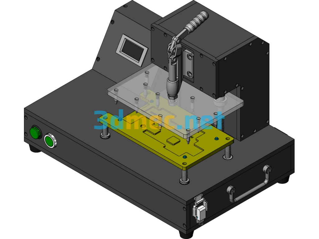 Circuit Board Inspection And Program Writing Tooling - 3D Model SolidWorks Free Download