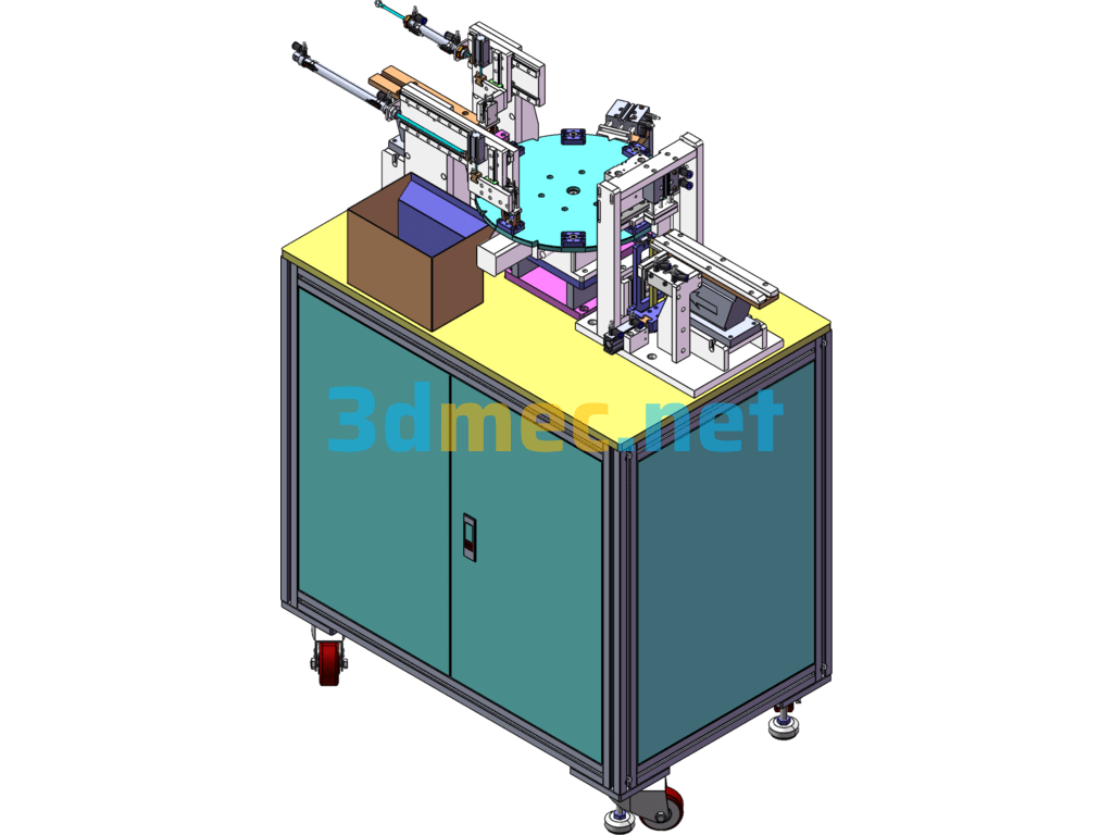 Lamp Bead Assembly Equipment, LED Lamp Bead Fully Automatic Assembly Equipment - 3D Model SolidWorks Free Download