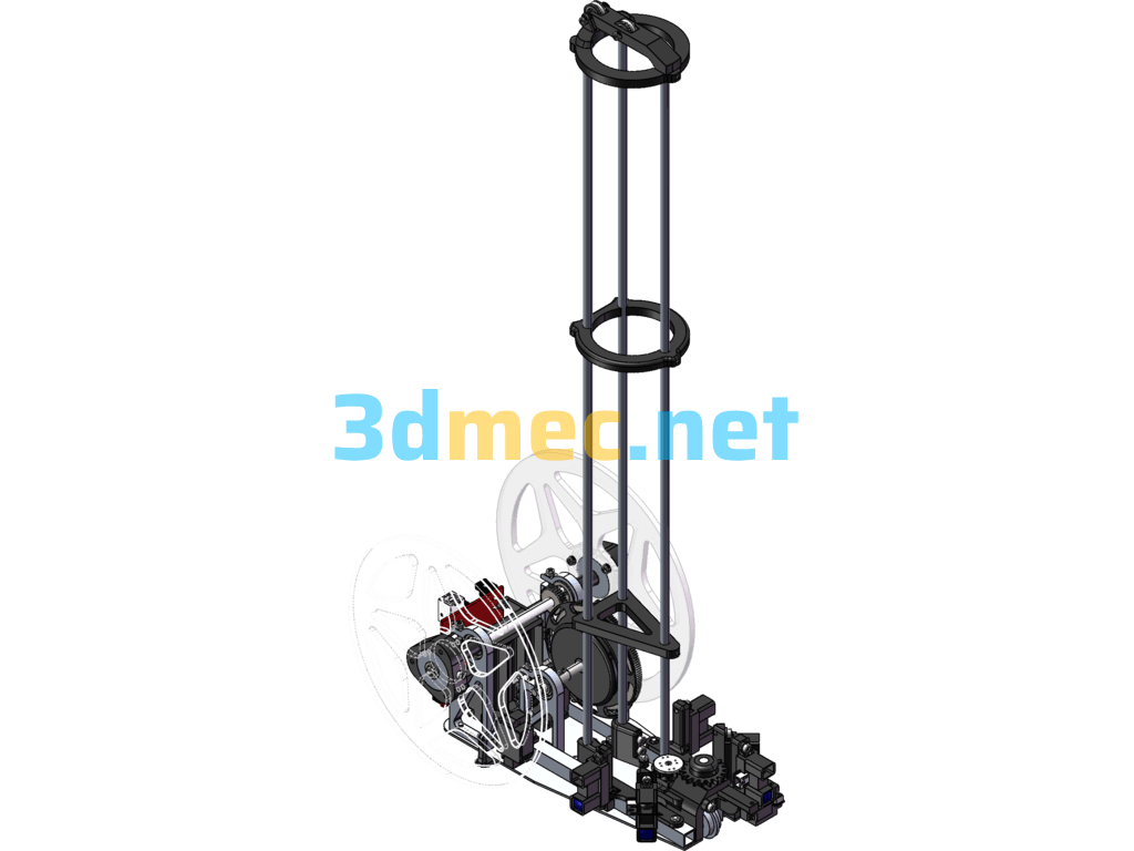 Detailed Drawings Of The Carbon-Free Car's Electronic Control Unit - 3D Model SolidWorks Free Download