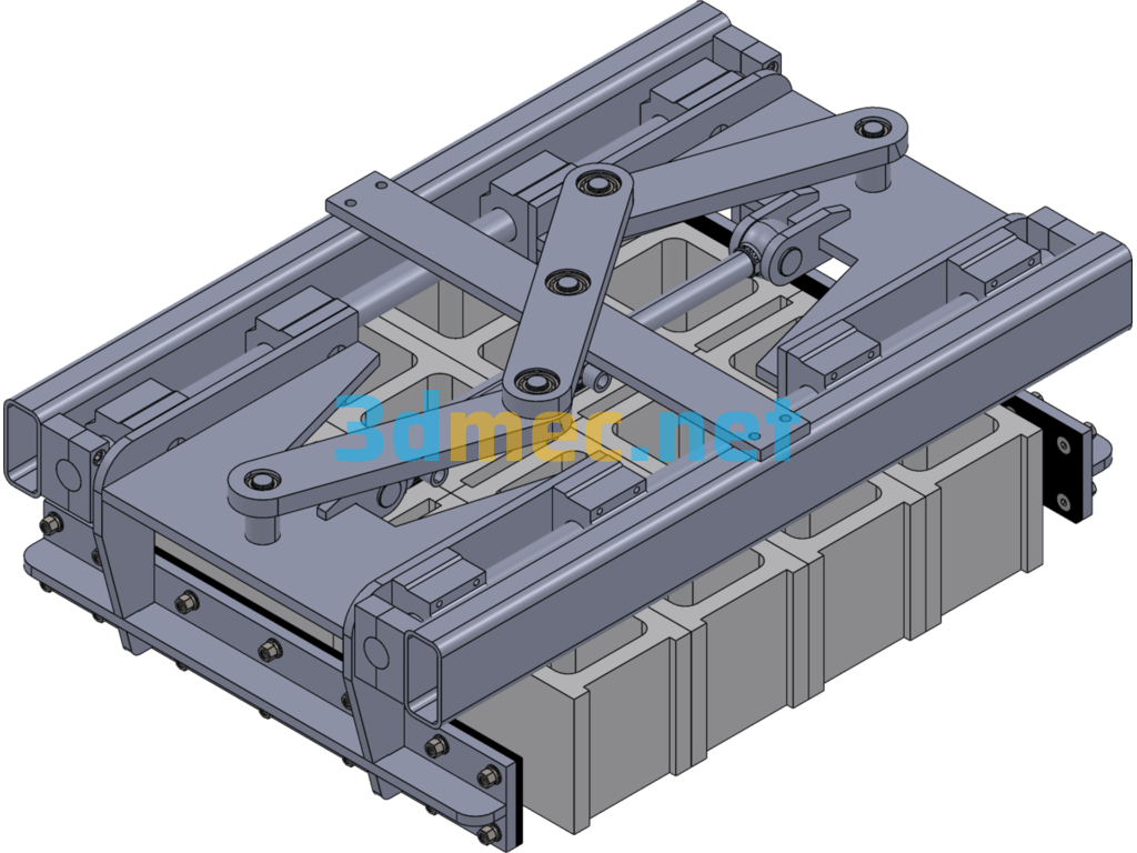 Brick Chuck - 3D Model SolidWorks Free Download