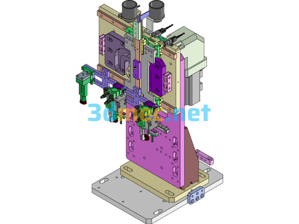 Transfer Mechanism - 3D Model SolidWorks Free Download