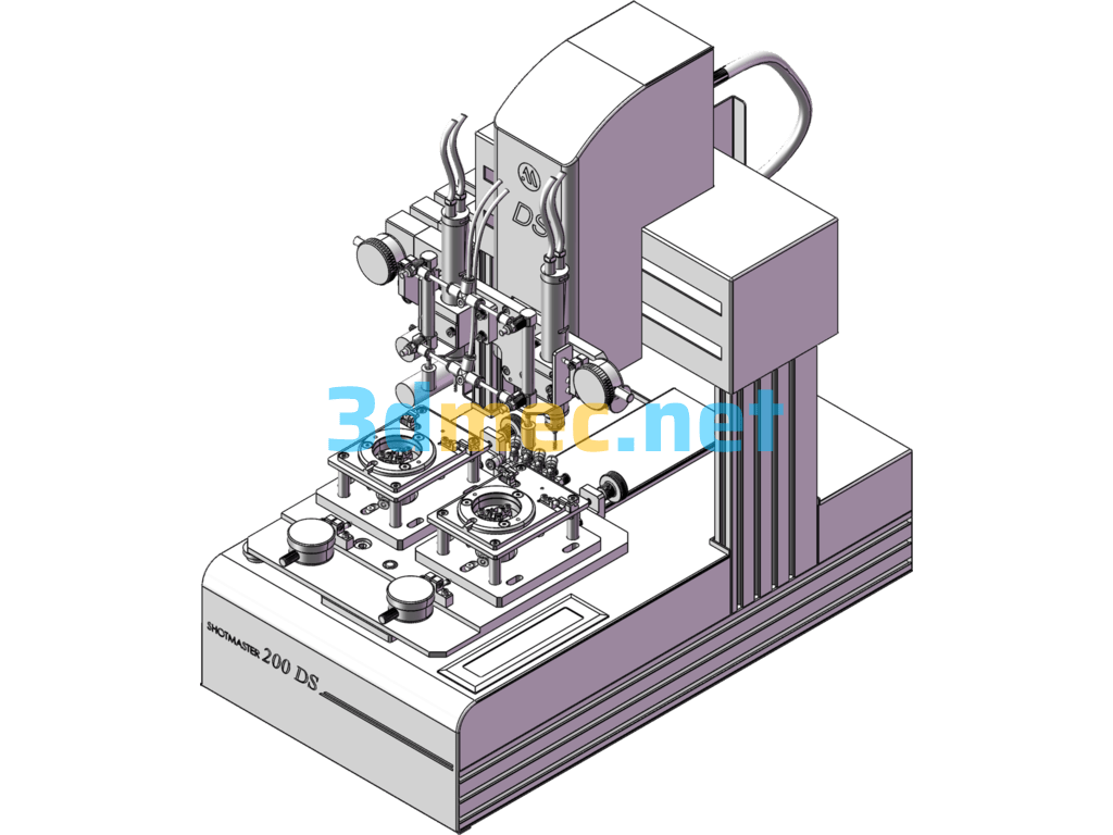 CNC Micro Folding Machine 3D Model - 3D Model SolidWorks Free Download