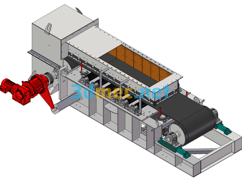 Ore Feeder Detailed Model - 3D Model SolidWorks Free Download