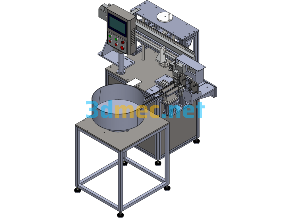 Robotic Screw Insertion Machine - 3D Model SolidWorks Free Download