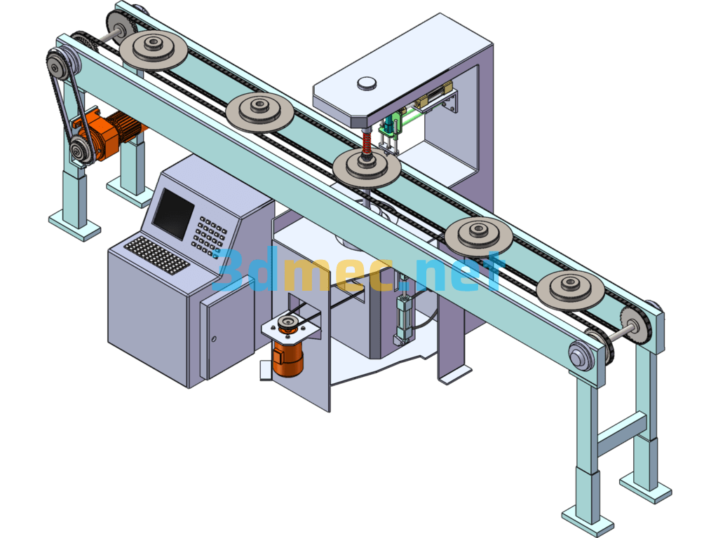 Radial Runout Control Unit - 3D Model SolidWorks Free Download