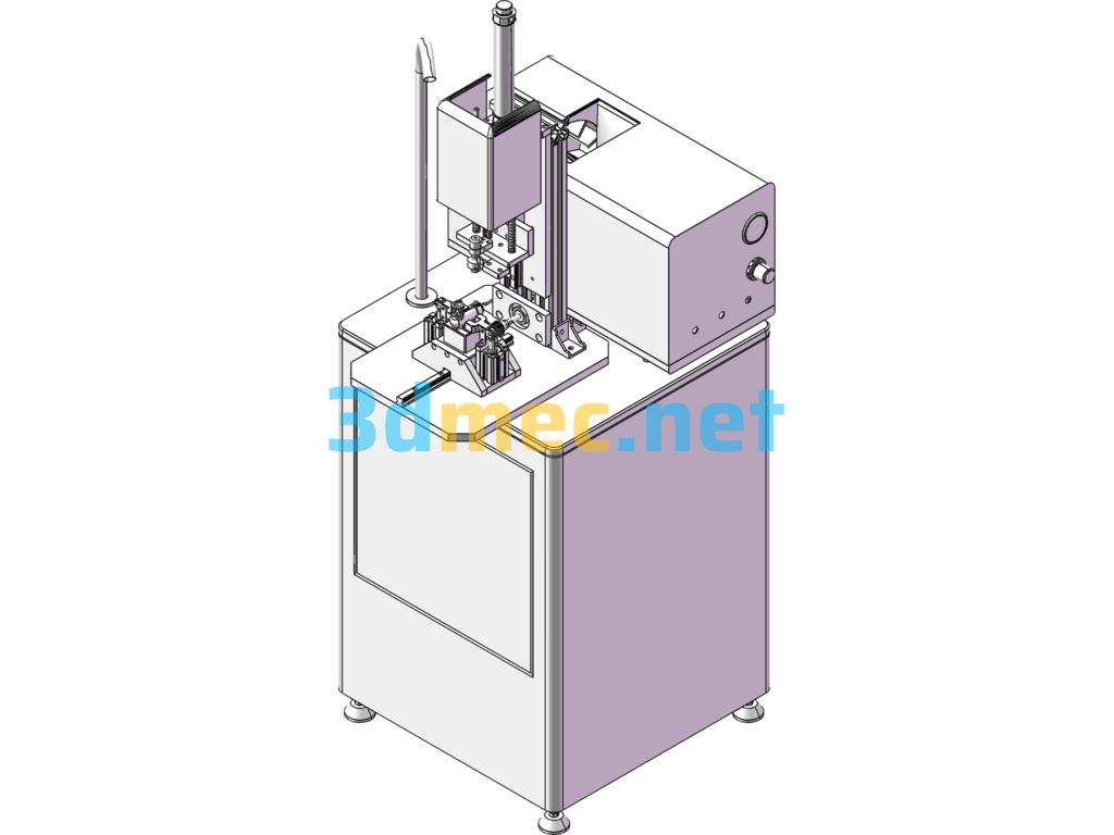 Valve Body Automatic Screw Locking Machine - 3D Model SolidWorks Free Download