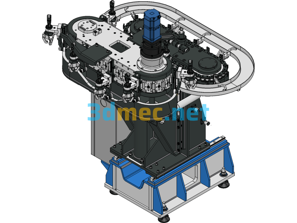 Automatic Loading Assembly Machine 3D Model - 3D Model SolidWorks Free Download